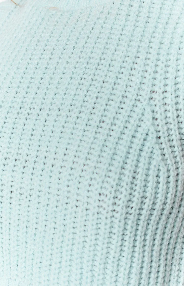 Snoh Pale Blue Knit Tank