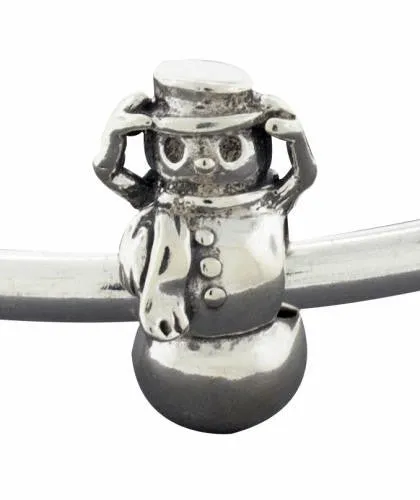 Snowman Bracelet Bead