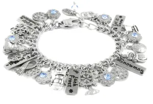 Snowman Charm Bracelet