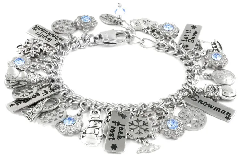 Snowman Charm Bracelet