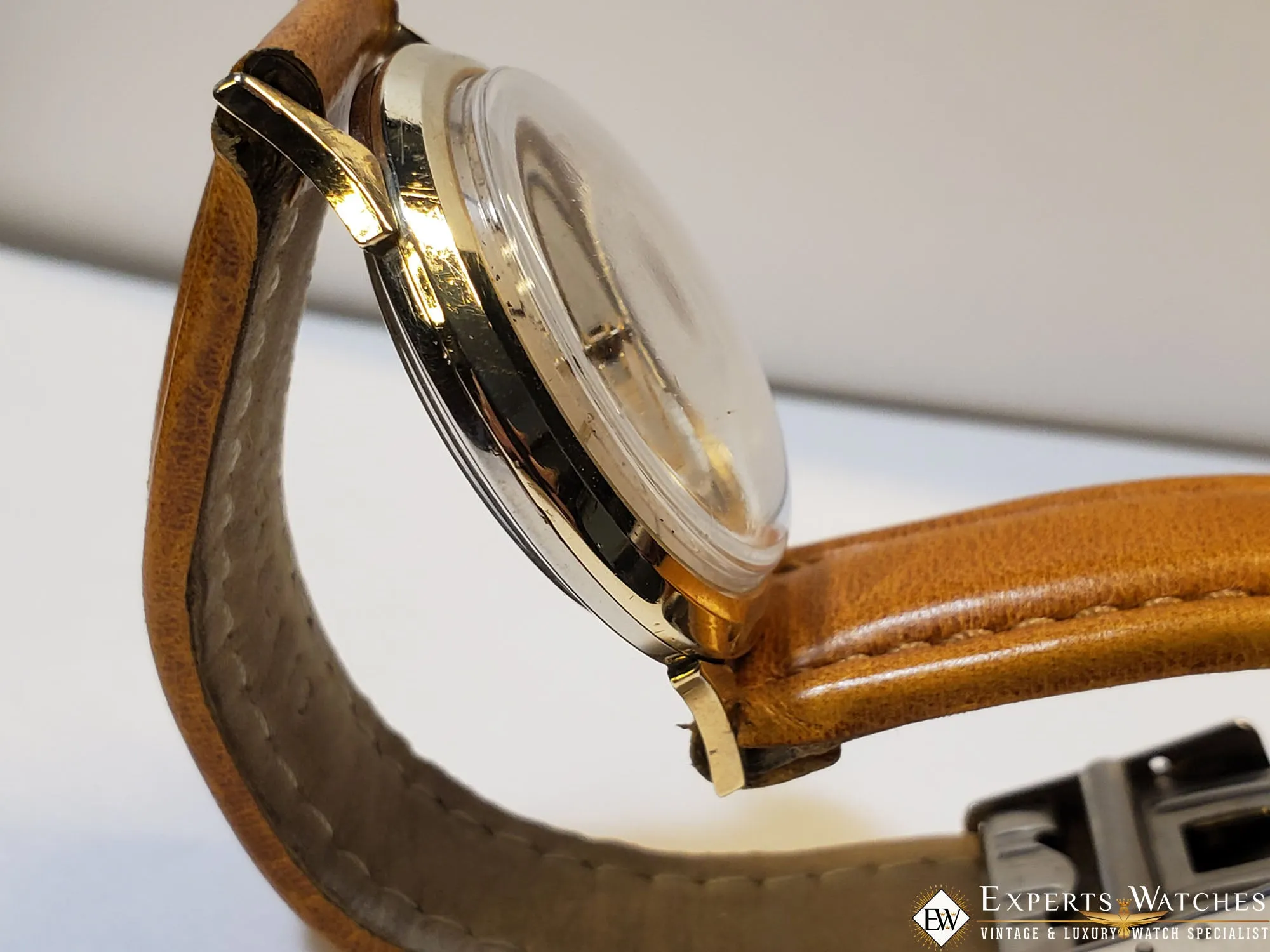 SOLD!!!  Vintage LeCoultre Memovox Parking Meter Alarm Gold Fill Ref. 3026 K814 Certified