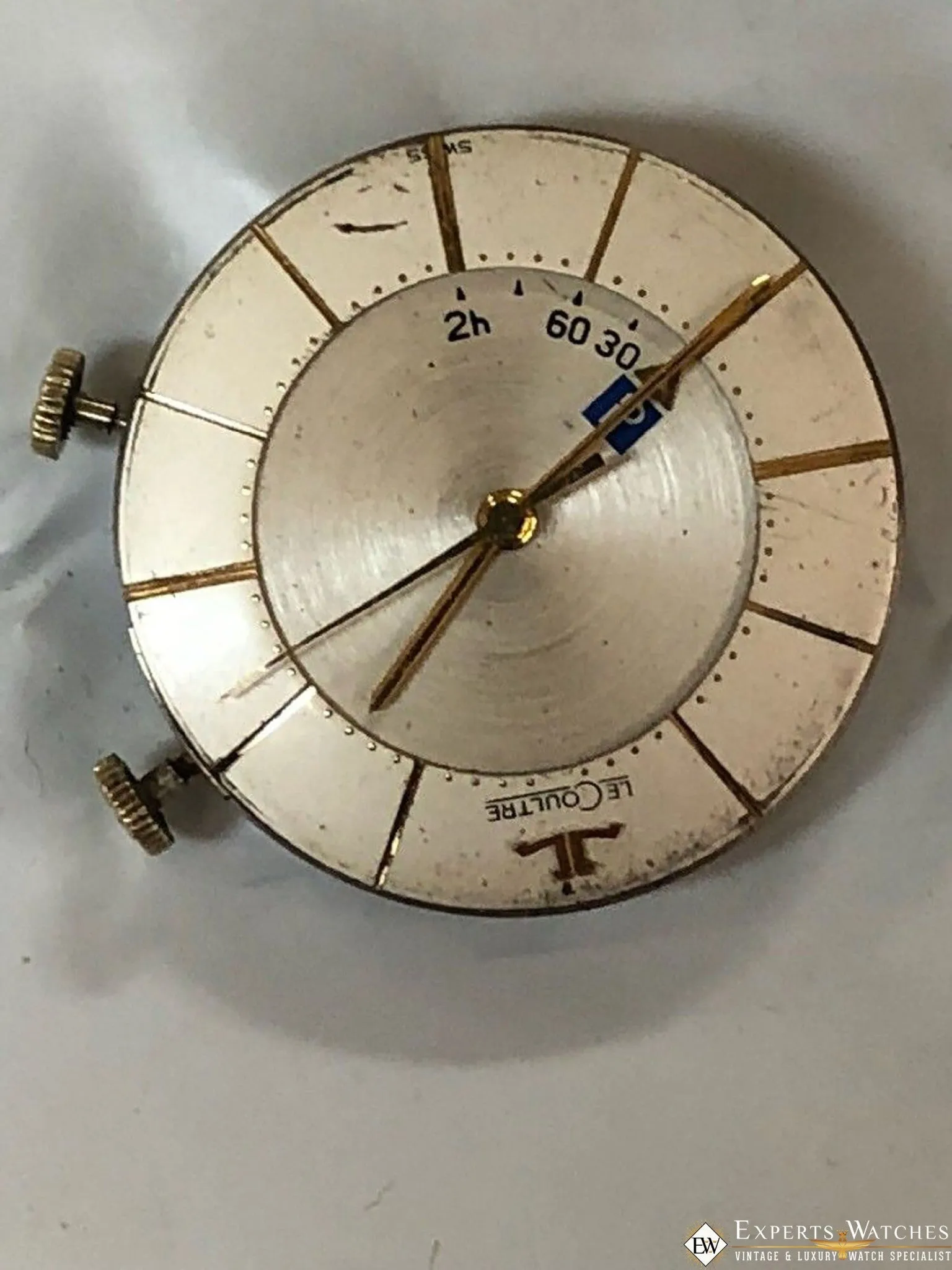 SOLD!!!  Vintage LeCoultre Memovox Parking Meter Alarm Gold Fill Ref. 3026 K814 Certified