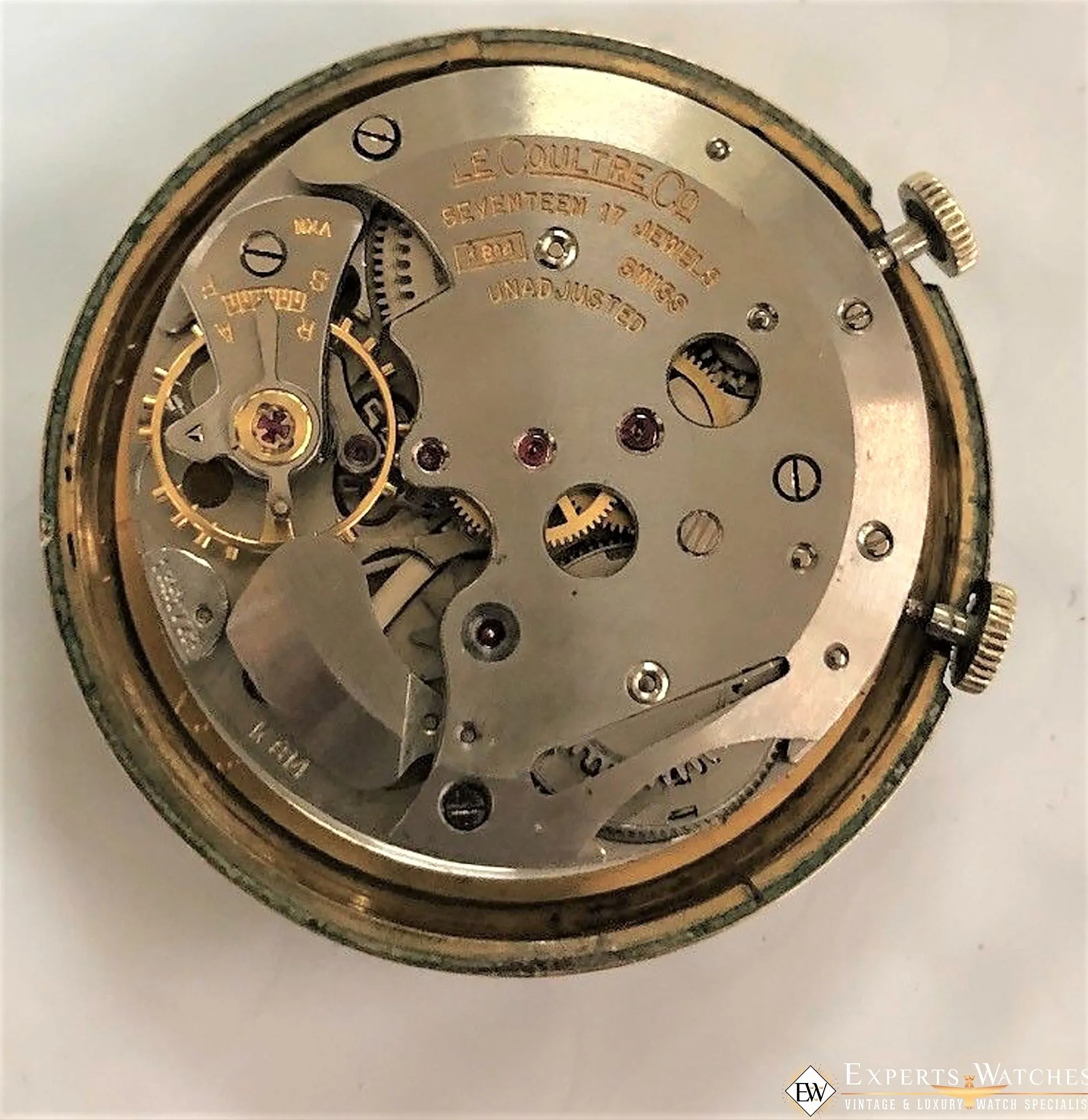 SOLD!!!  Vintage LeCoultre Memovox Parking Meter Alarm Gold Fill Ref. 3026 K814 Certified