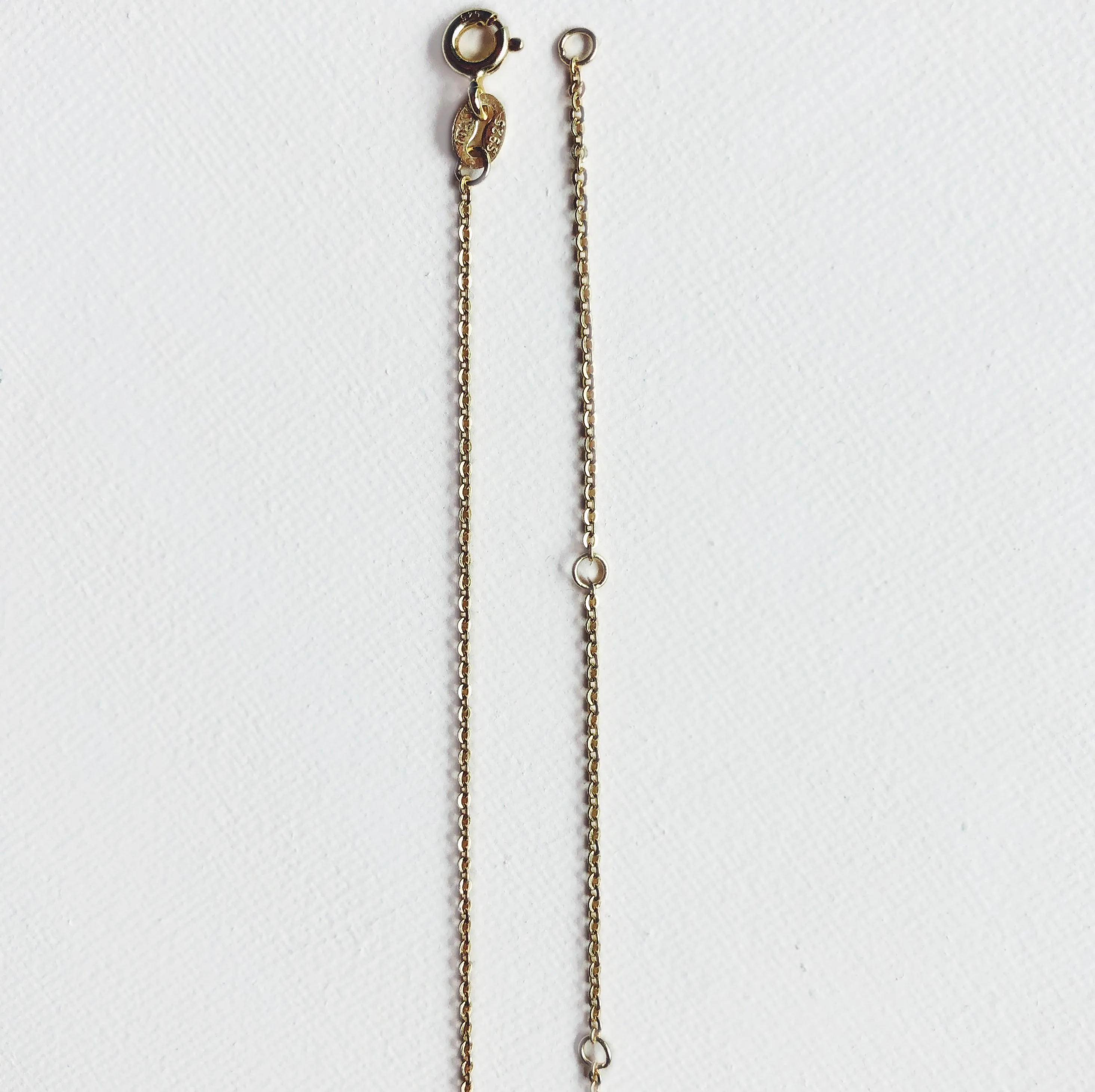 Space Necklace | Solar Eclipse Charge | 14K Gold Vermeil