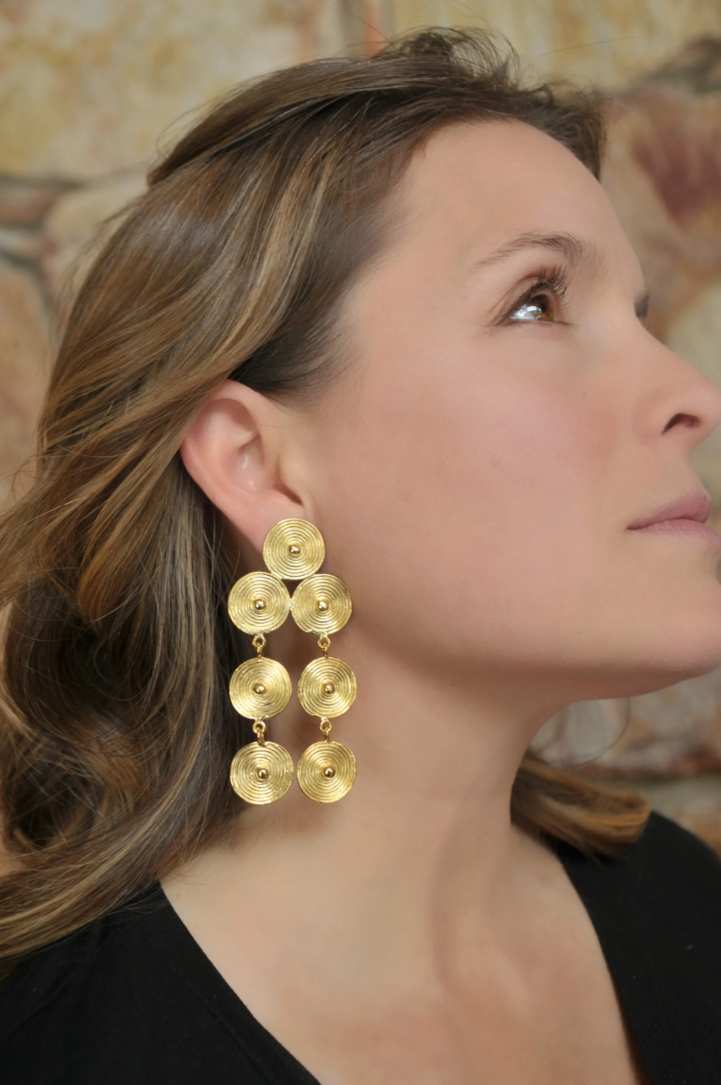 Spiral-L Earrings