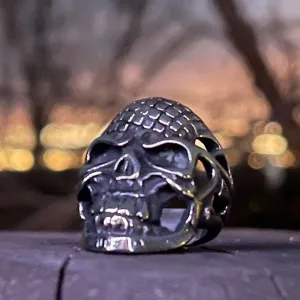 Sssssss Snake Skull Ring (c182)