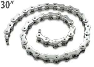 Stainless Steel Motorcycle Chain Necklace 30 inches - 10.4mm