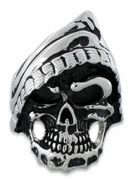 Stainless Steel Skull Ring