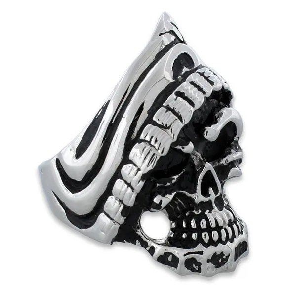 Stainless Steel Skull Ring
