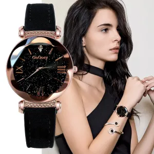 Star Crystal cut female watch