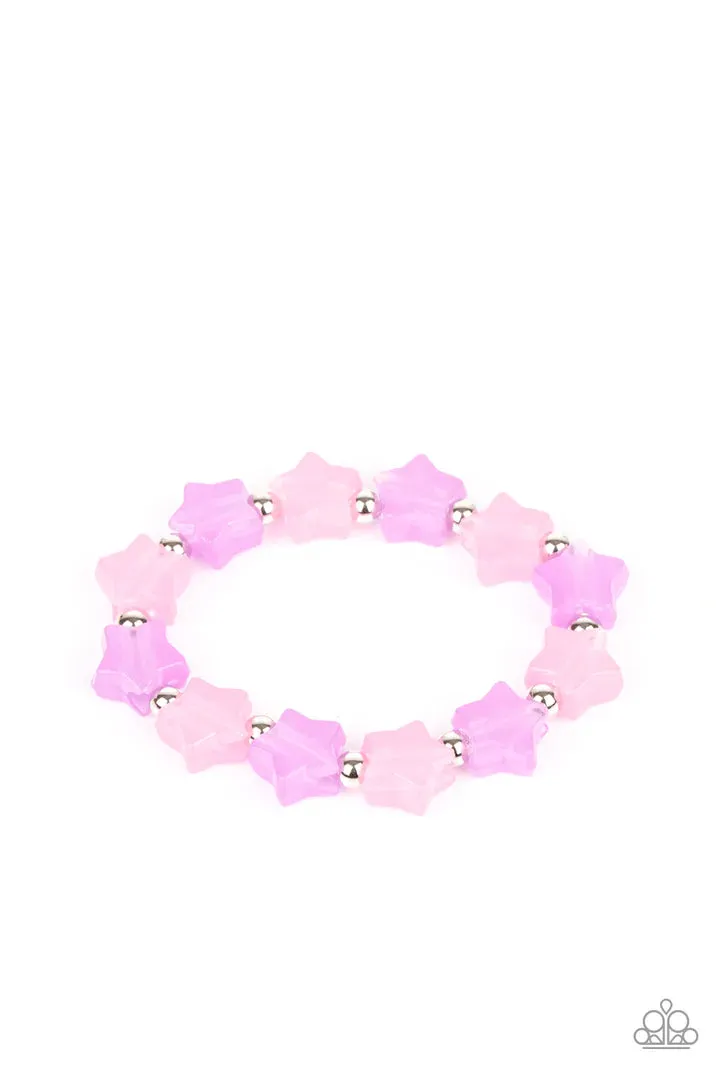 Starlet Shimmer Glassy Star Bracelet