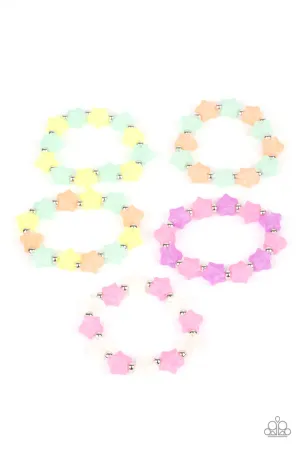 Starlet Shimmer Glassy Star Bracelet