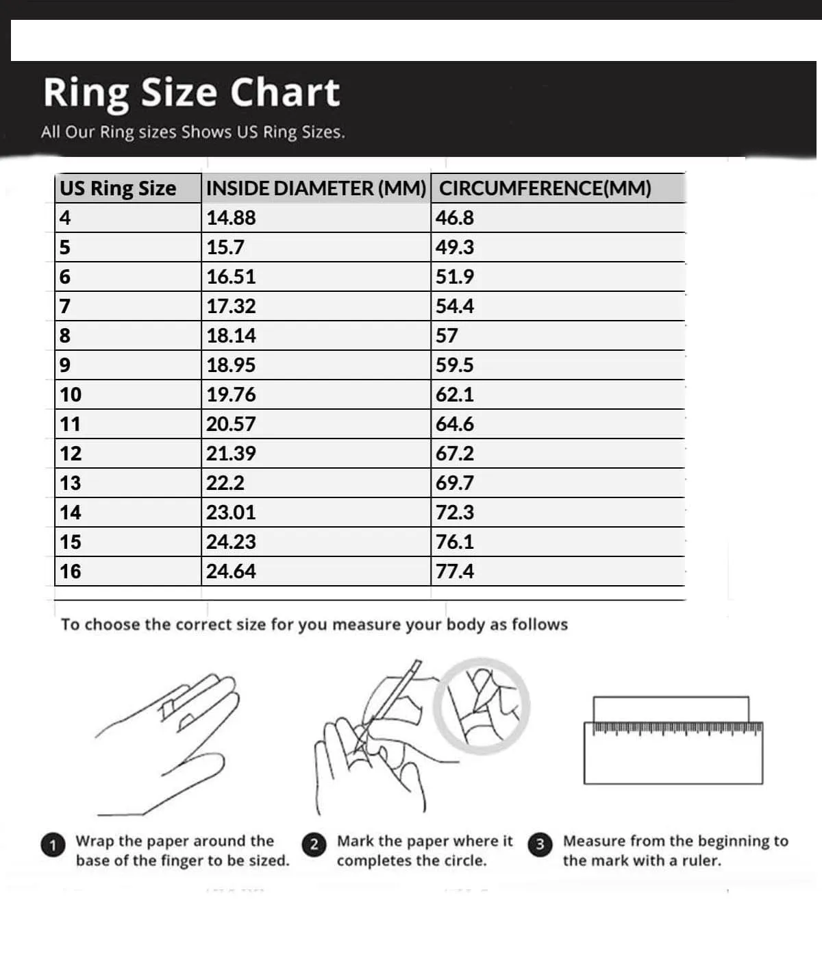 Steel Cross Rings
