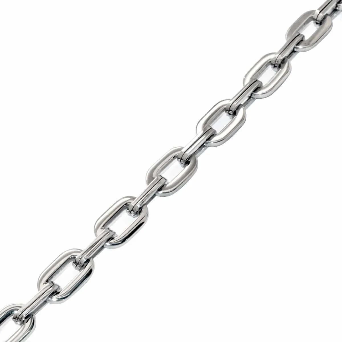 Steel Mens Biker Chain  - Thick Heavy Chain  12 mm