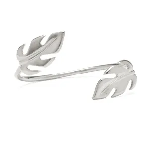 Stera Leaf Bracelet in Silver