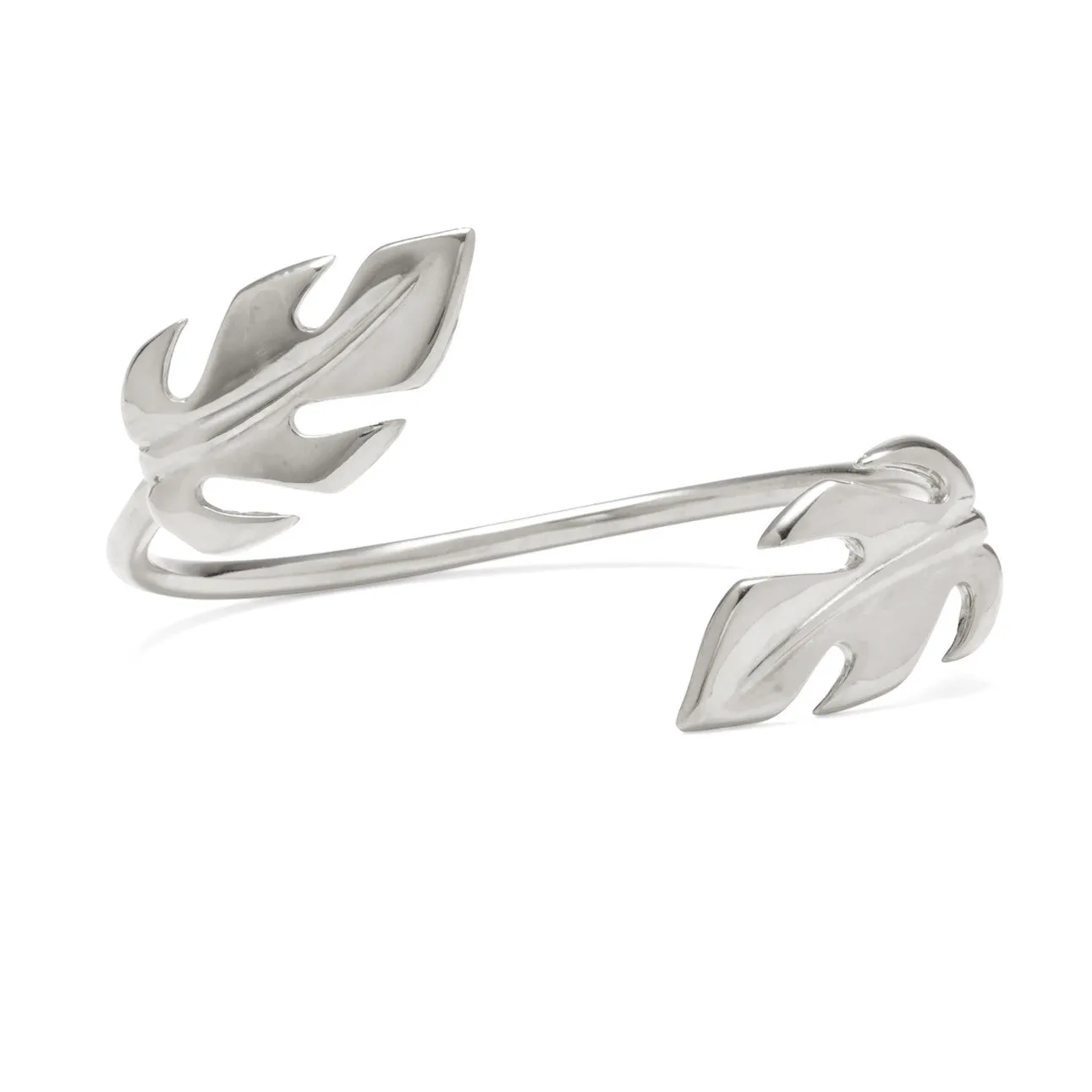 Stera Leaf Bracelet in Silver