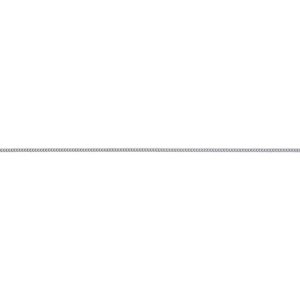Sterling Silver 2.25mm Continuous Flat Curb Link 24" Chain