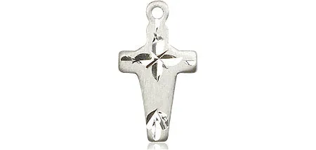 Sterling Silver Cross Pendant on a Sterling Silver Chain
