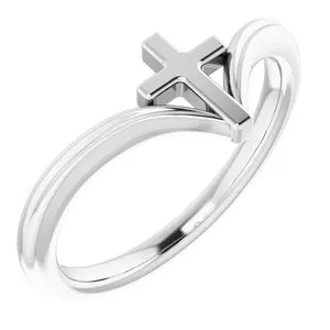 Sterling Silver Cross Ring