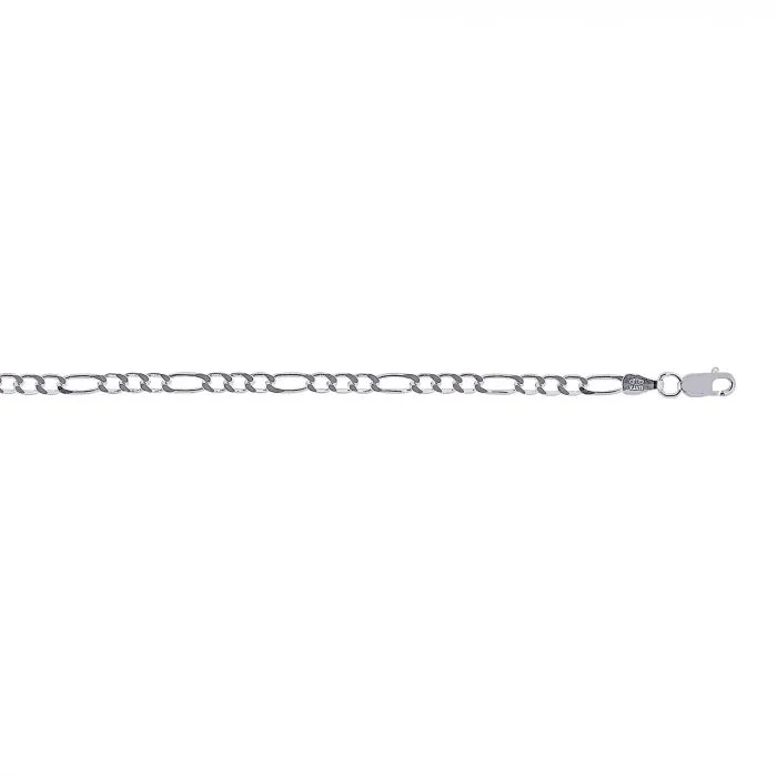Sterling Silver Figaro Bracelet