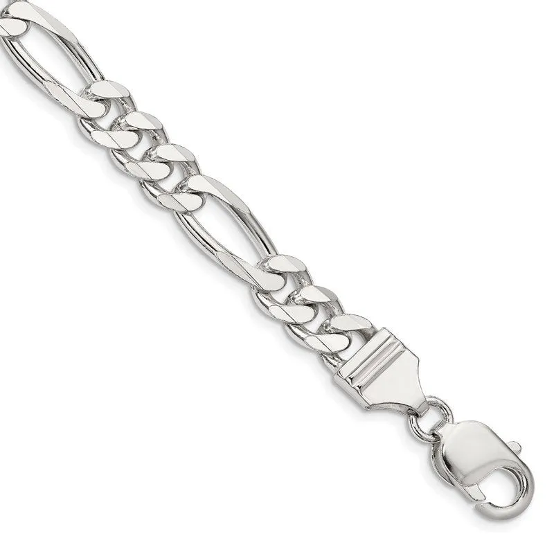 Sterling Silver Figaro Bracelet