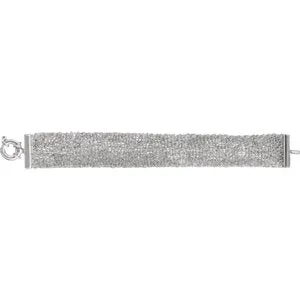 Sterling Silver Rolo Scarf 7" Bracelet