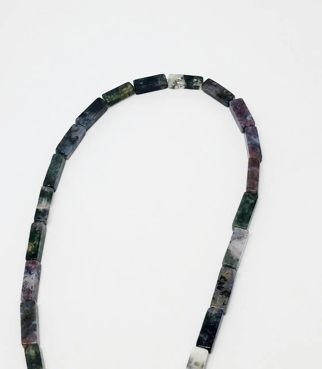 Sterling Silver Semi-Precious Gemstone Bracelet Bangle 18 gauge wire