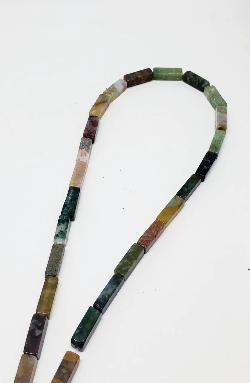 Sterling Silver Semi-Precious Gemstone Bracelet Bangle 18 gauge wire