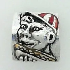 Sterling Silver The Louis' Famous Hot Dog Wheeling Bead