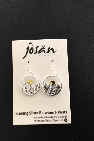 Sunrise Mountain earrings