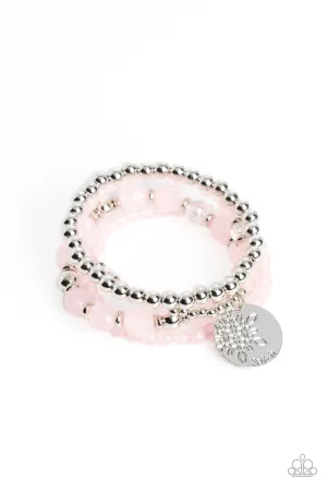 Surfer Style - Pink Bracelet