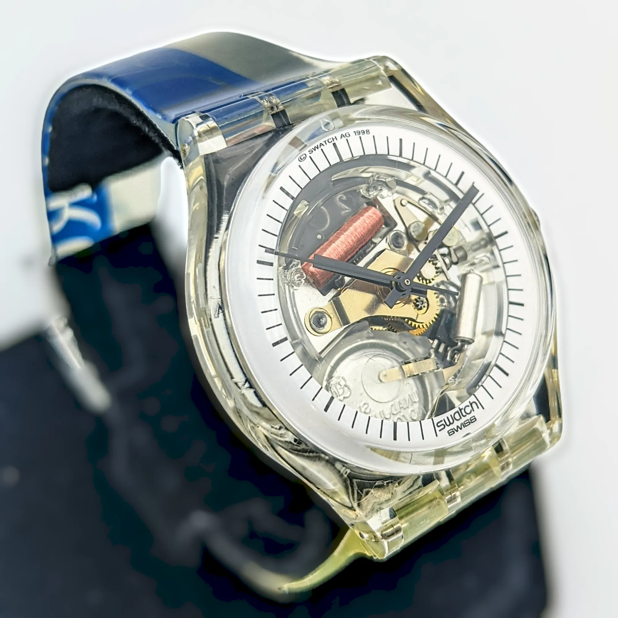 SWATCH Watch Daimler Chrysler Promotional Wristwatch - Box & Papers - Ref. GZ 157