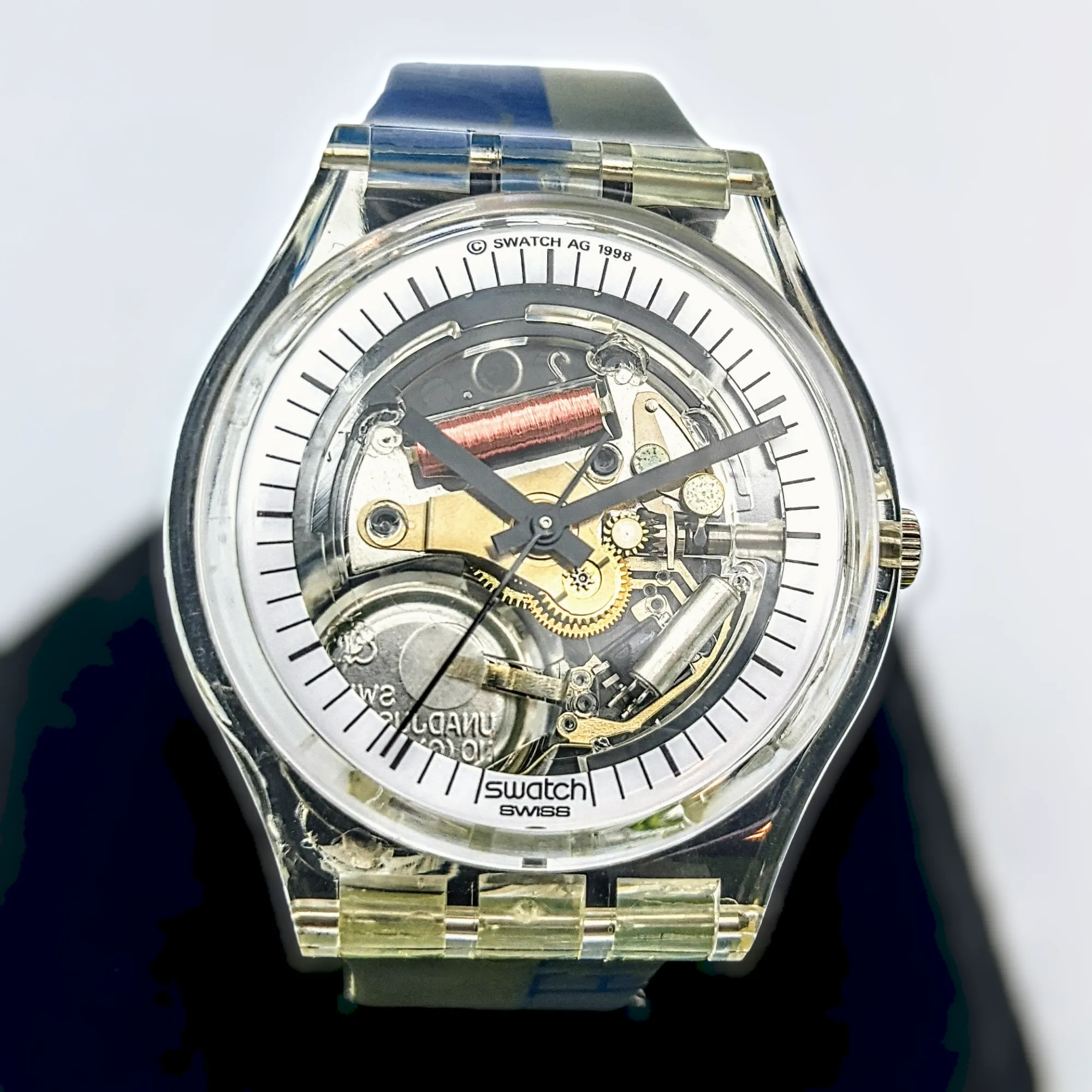 SWATCH Watch Daimler Chrysler Promotional Wristwatch - Box & Papers - Ref. GZ 157