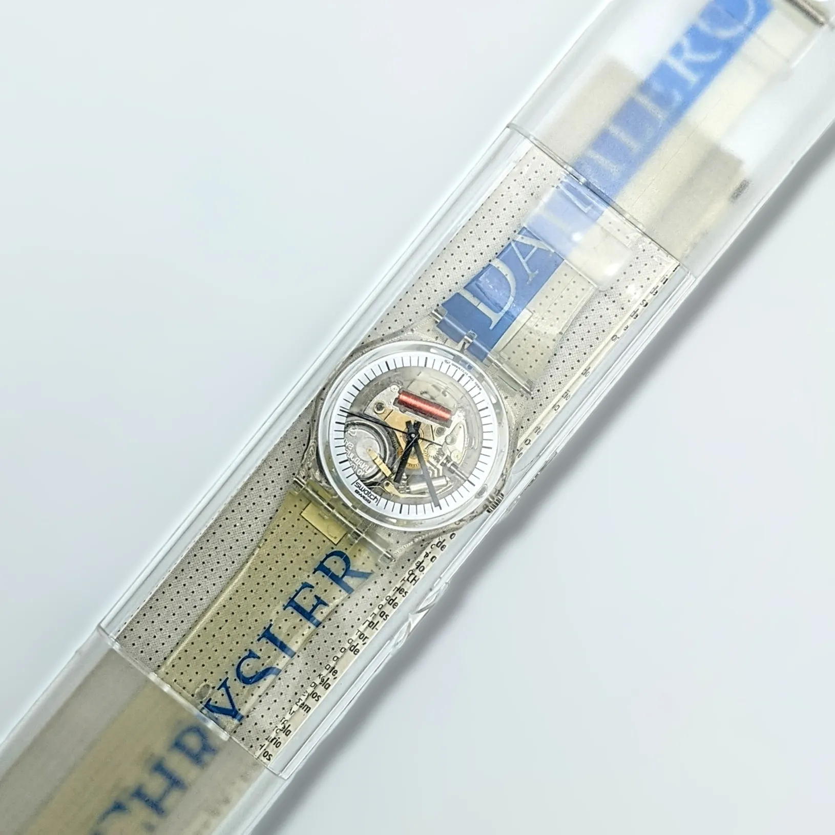 SWATCH Watch Daimler Chrysler Promotional Wristwatch - Box & Papers - Ref. GZ 157