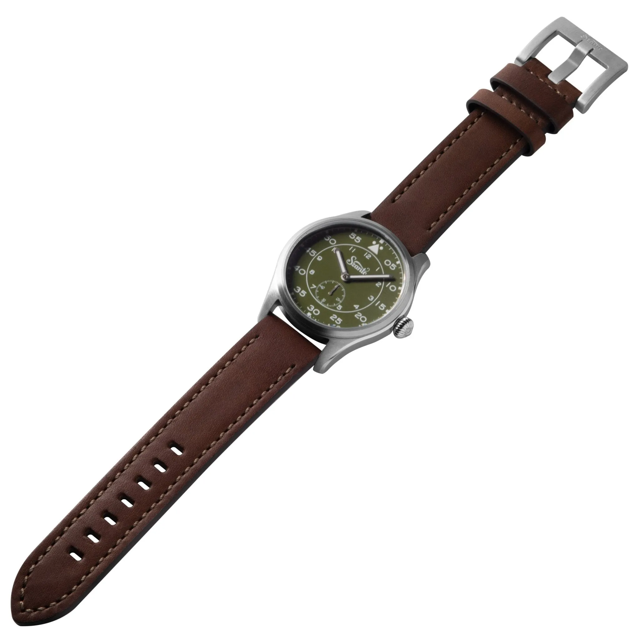 Szanto Heritage Aviator Green Brown