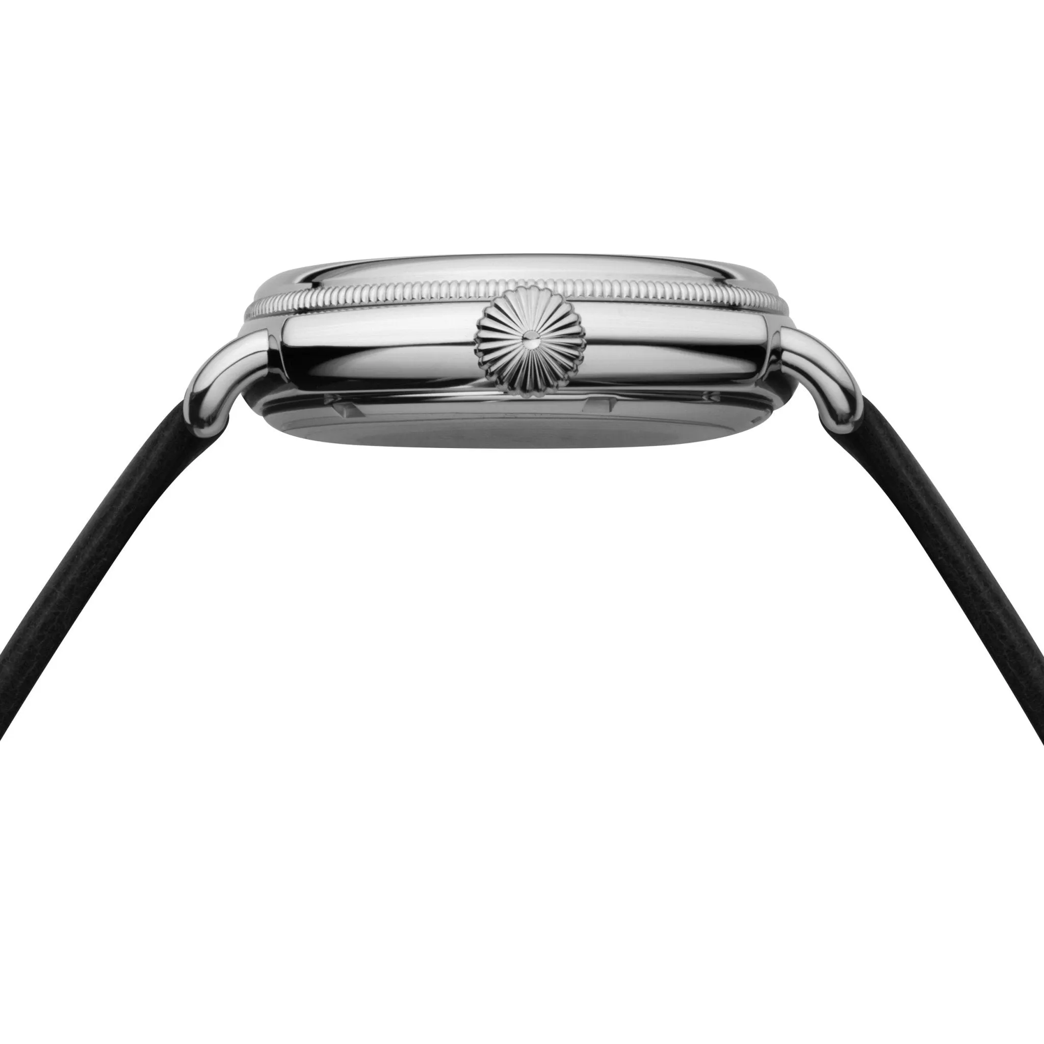 Szanto Officer's Coin Cushion Automatic Silver Black