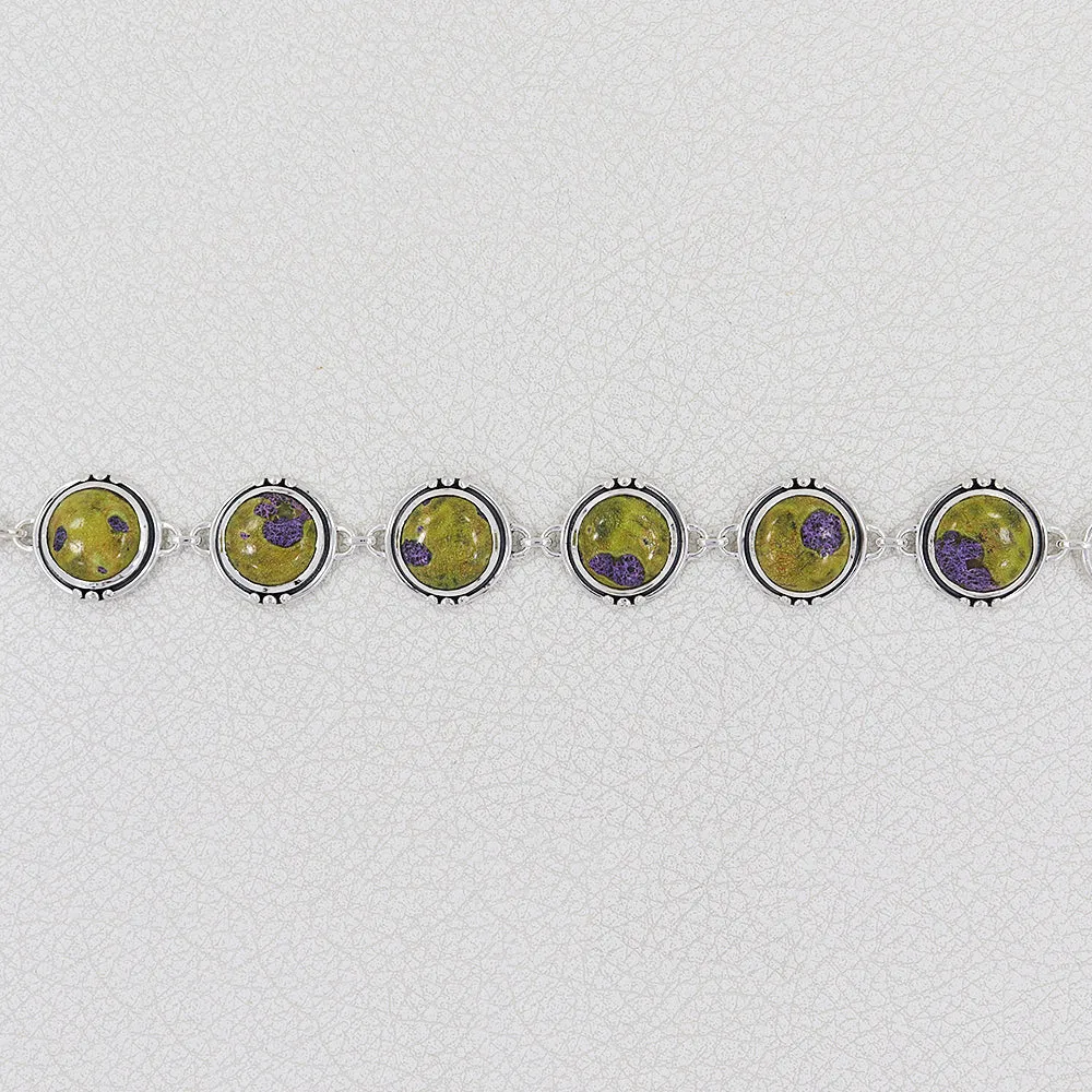 Tasmanian Serpentine 925 Silver Bracelets
