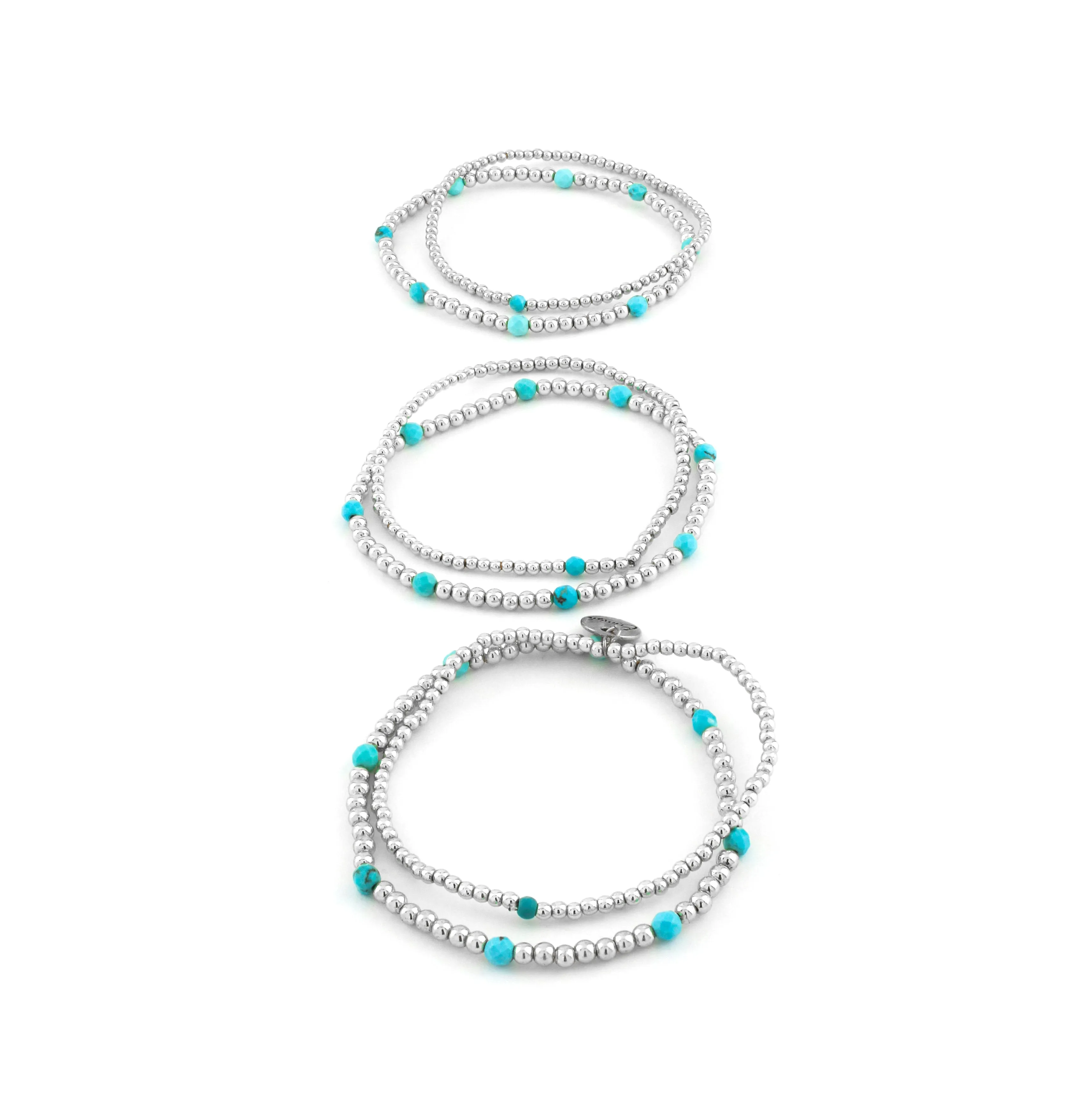 Tatum Starter Stack Turq/Silver