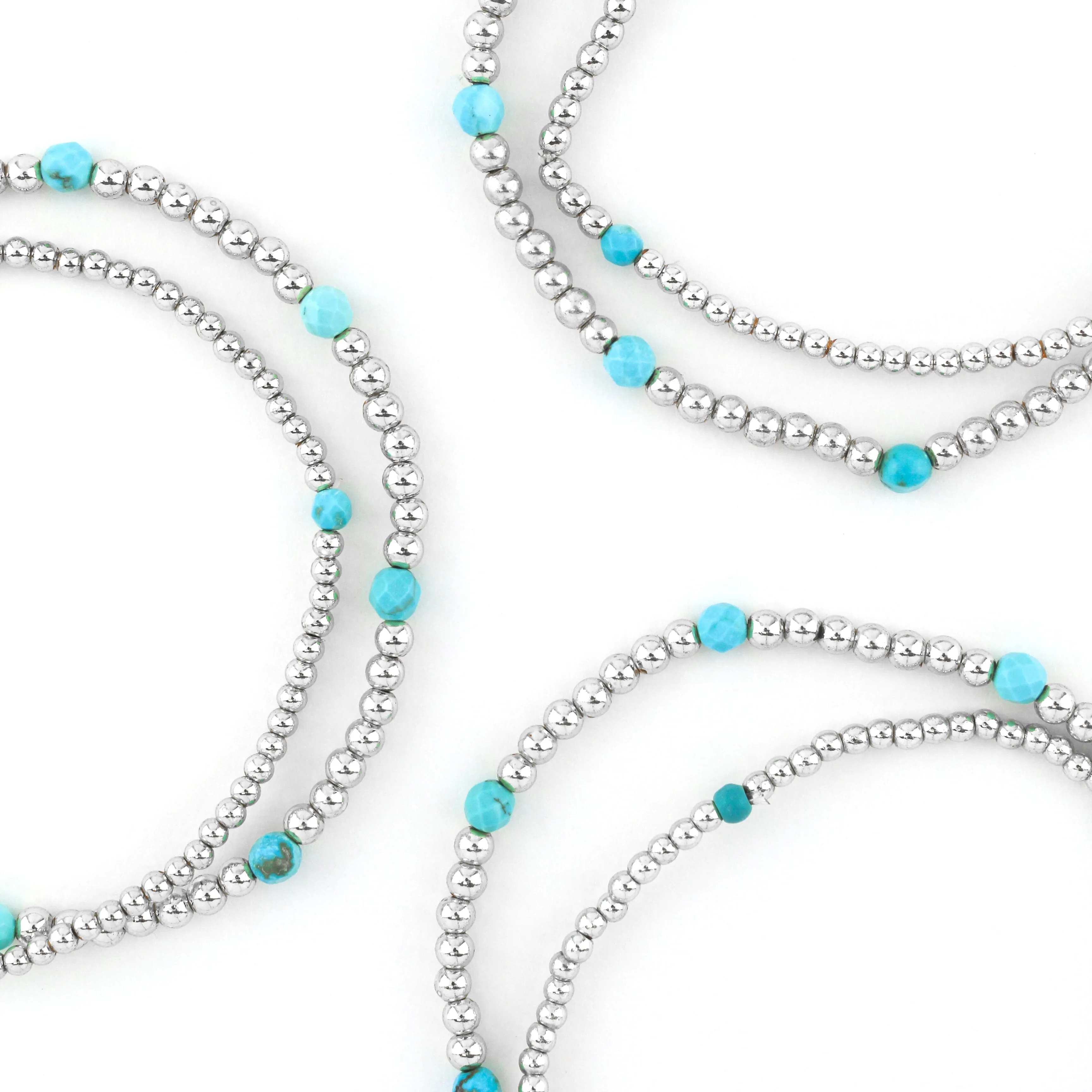 Tatum Starter Stack Turq/Silver