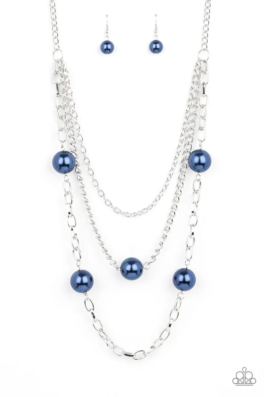 Thanks for the Compliment Blue Paparazzi Necklace