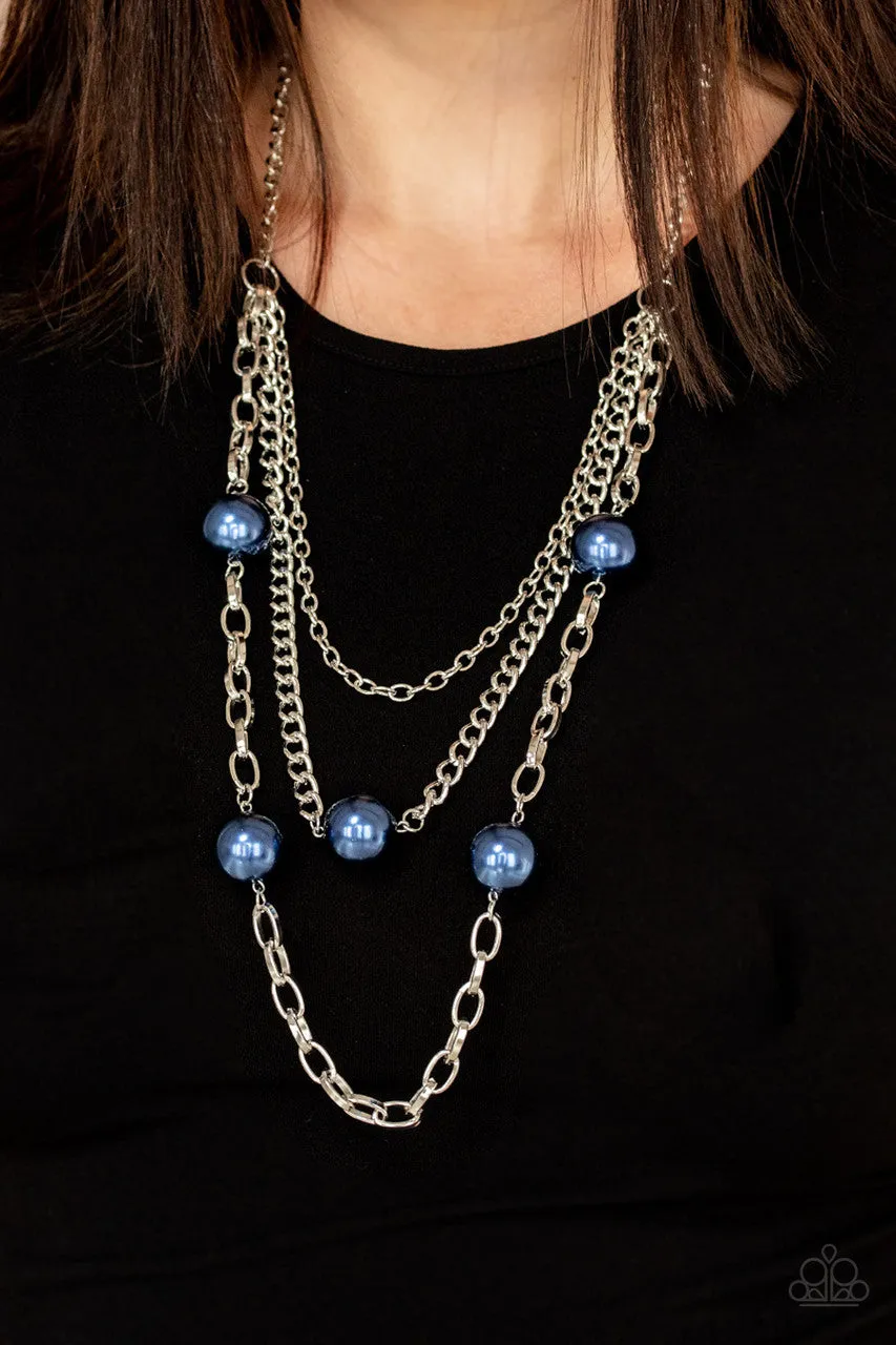 Thanks for the Compliment Blue Paparazzi Necklace