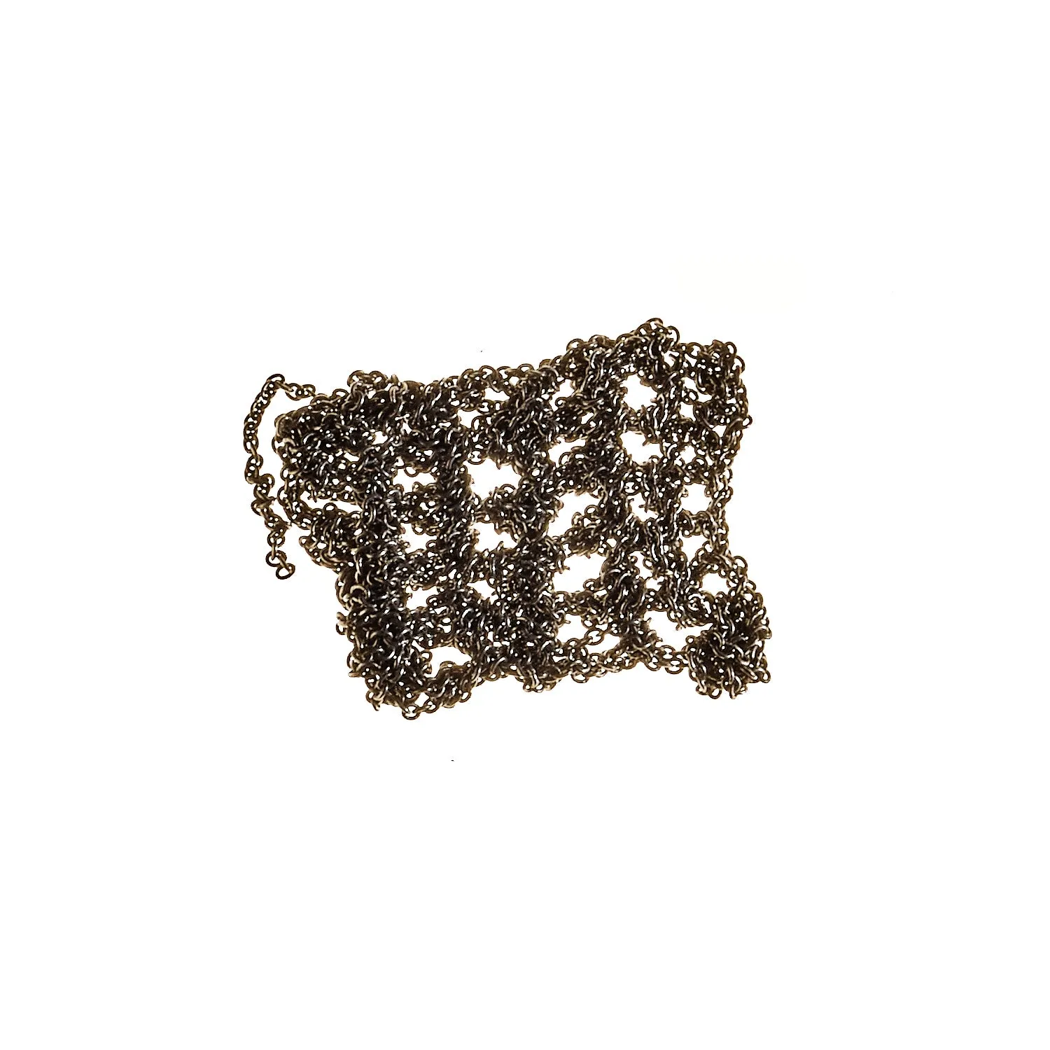 The Buxom Necklace in Faded Silver   Haze