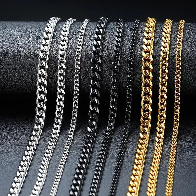 Thick Cuban chain Link Necklace
