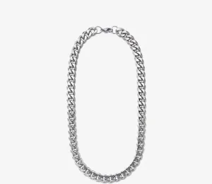 Thick Cuban Chain Necklace & Bracelet