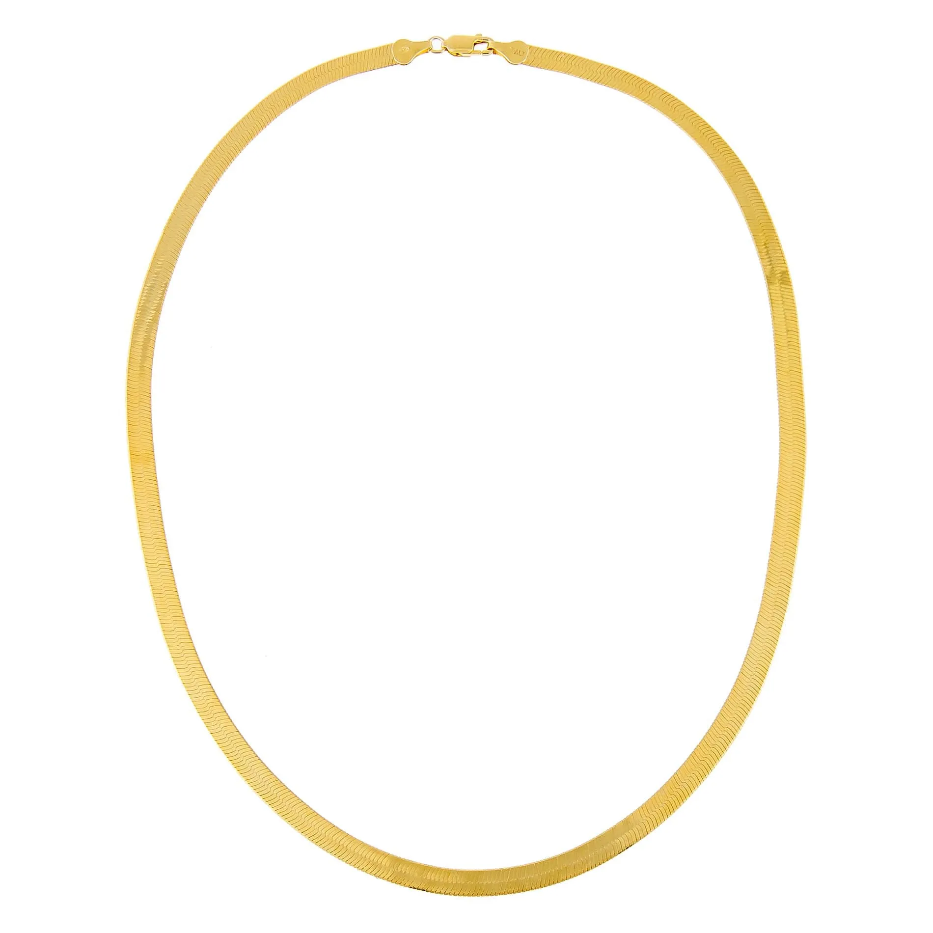 Thick Herringbone Necklace