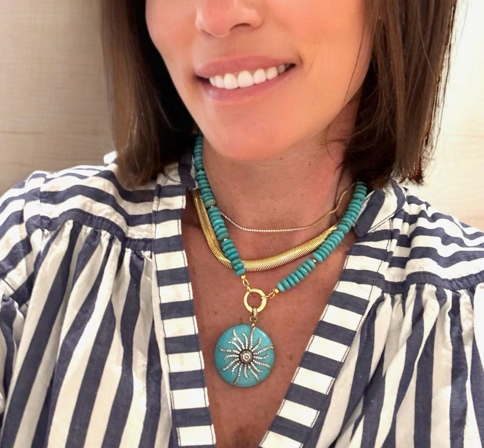 Thick Omega Necklace