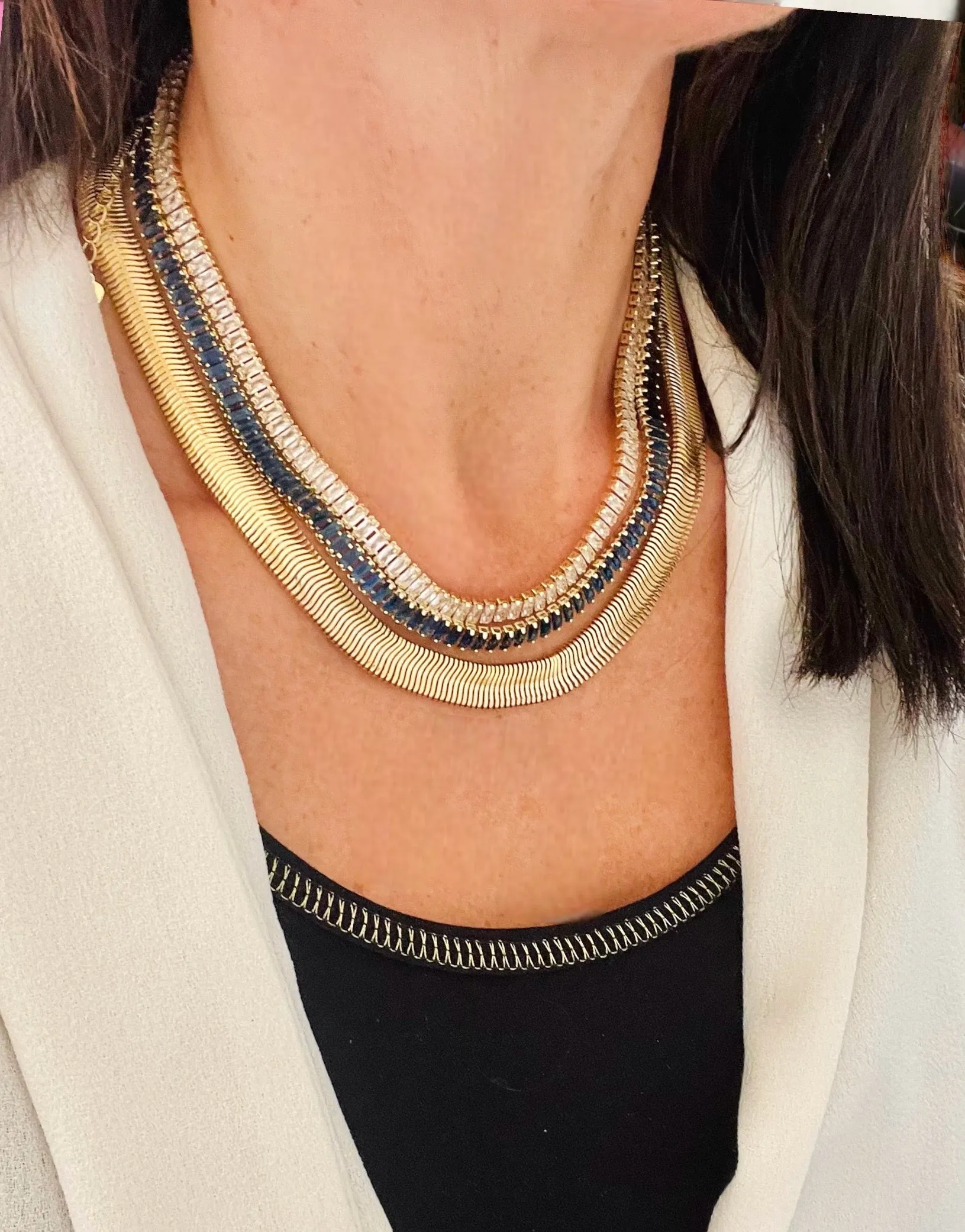 Thick Omega Necklace