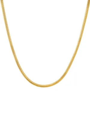 Thick Snake Chain Necklace 24"