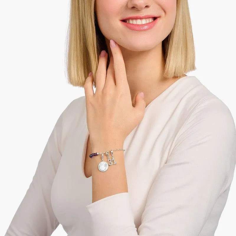 Thomas Sabo Charm Pendant - Number 1 with Zirconia
