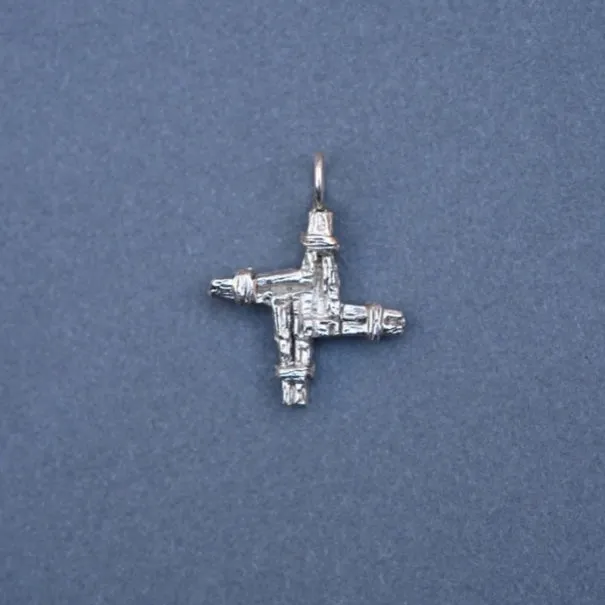 Tim & Mabel St. Brigid's Cross Pendant